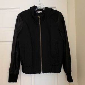 Helmut Lang Long Sleeve Hooded Zip Up Jacket
